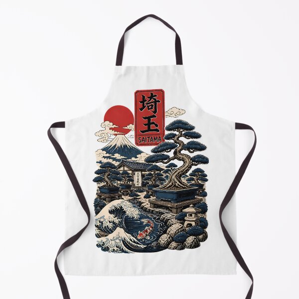 Item preview, Saitama Japan Vintage Travel Tourism Art designed and sold by TravelersGems.