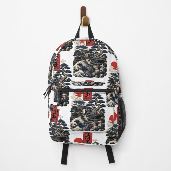 Item preview, Saitama Japan Vintage Travel Tourism Art designed and sold by TravelersGems.