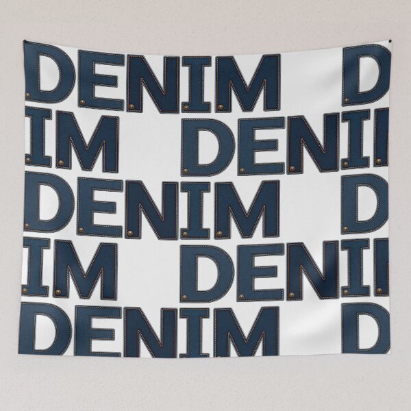 Item preview, DENIM LETTERS designed and sold by ART-TYPE.