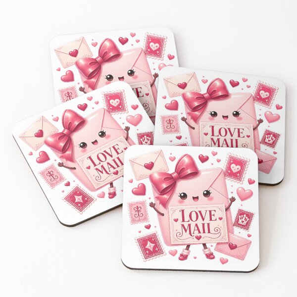 Item preview, Love Mail Kawaii Sticker | Cute Pink Envelope PNG | Romantic Aesthetic Sticker | Valentine Love Gift designed and sold by Stylestickers55.