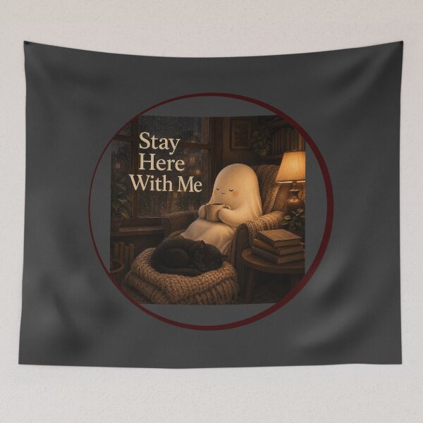 Item preview, Stay Here With Me designed and sold by QuietNovaShop.