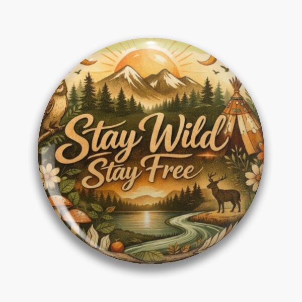 Item preview, Stay wild, stay free designed and sold by JaroDesign2023.