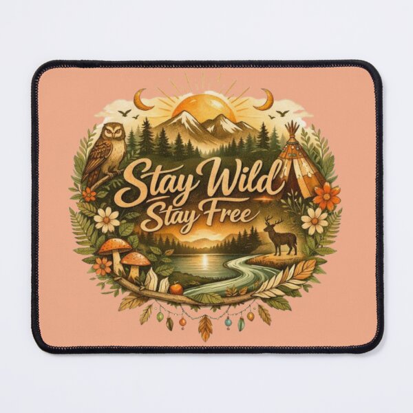 Item preview, Stay wild, stay free designed and sold by JaroDesign2023.