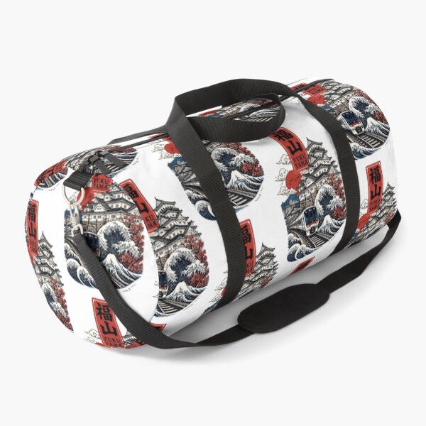 Item preview, Fukuyama Hiroshima Japan Vintage Travel Tourism Art designed and sold by TravelersGems.