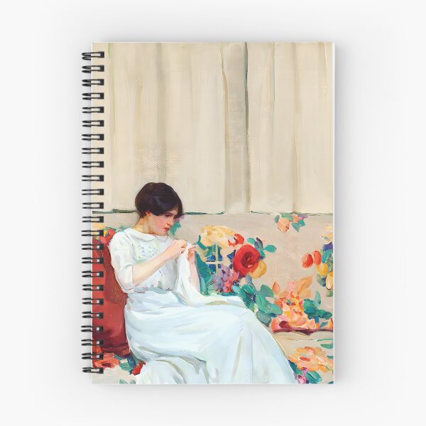 Item preview, Helen McNicoll - The Chintz Sofa designed and sold by Jon-Baran.