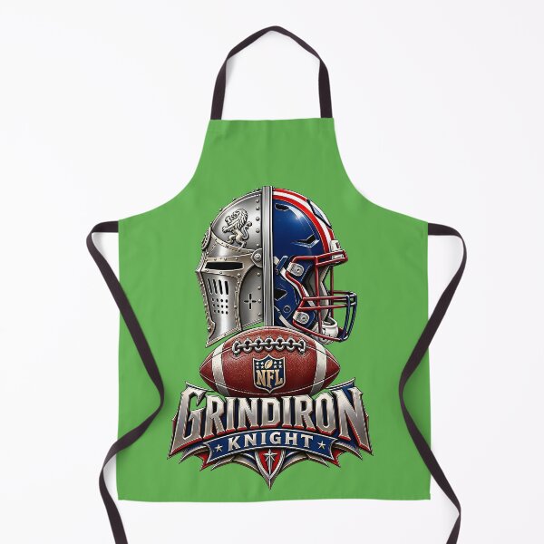 Item preview, Grindiron Knight – Medieval Warrior American Football Emblem designed and sold by Abeshinobi.