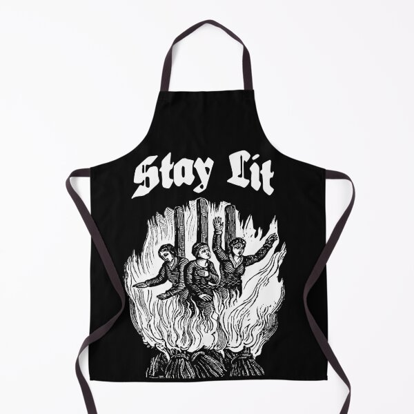 Item preview, Stay Lit Satan Devil Hell Unholy Antichrist Witch Occult Witchcraft t-shirt designed and sold by Reign Of Darkness.
