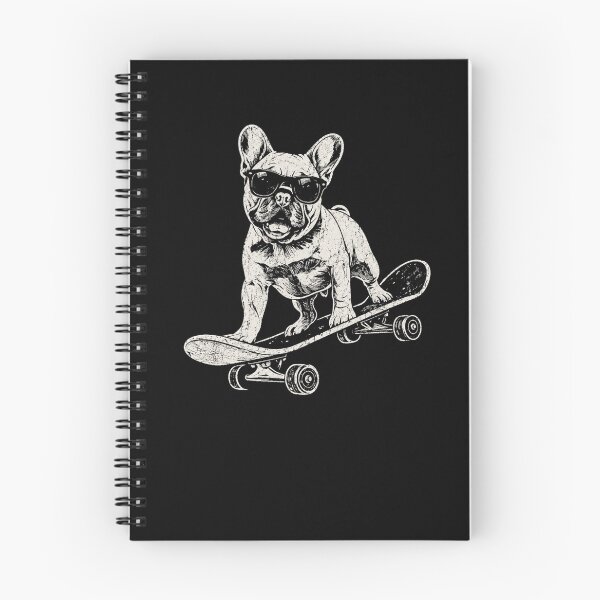 Item preview, Retro French Bulldog Skateboarder Cool Vintage Dog designed and sold by Moizento.