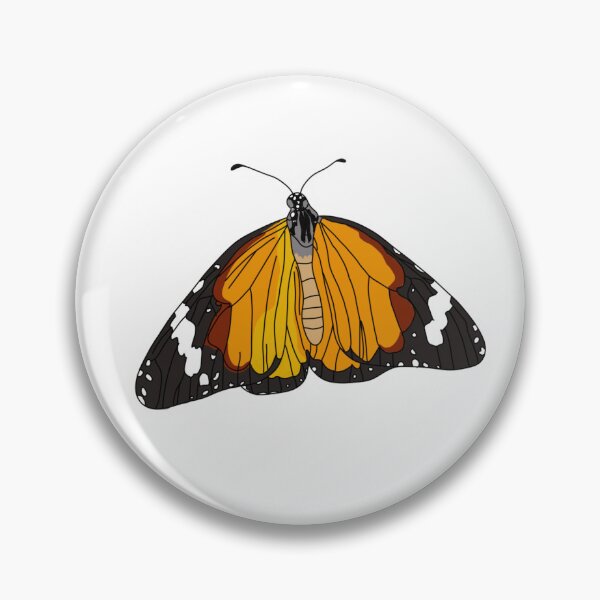 Item preview, Orange Butterfly Drawing designed and sold by Meggie-moos.