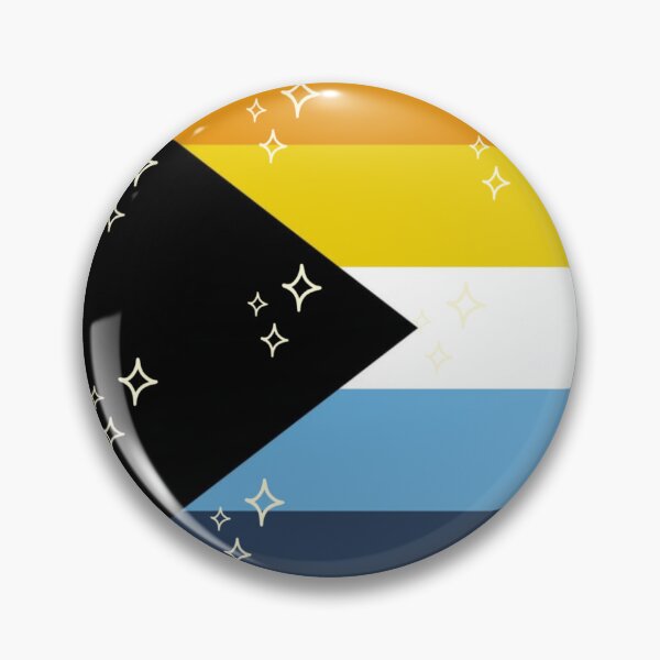 Item preview, Sunset Demi-Aroace Pride Flag designed and sold by JustRhoades.