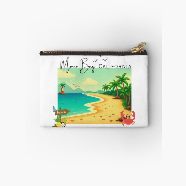 Item preview, Morro Bay California Tropical Beach Sunset Design designed and sold by DonnaRaine.