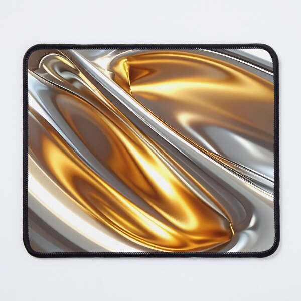 Item preview, Abstract Liquid Chrome Metal Wave Sculpture designed and sold by BetweenForms.