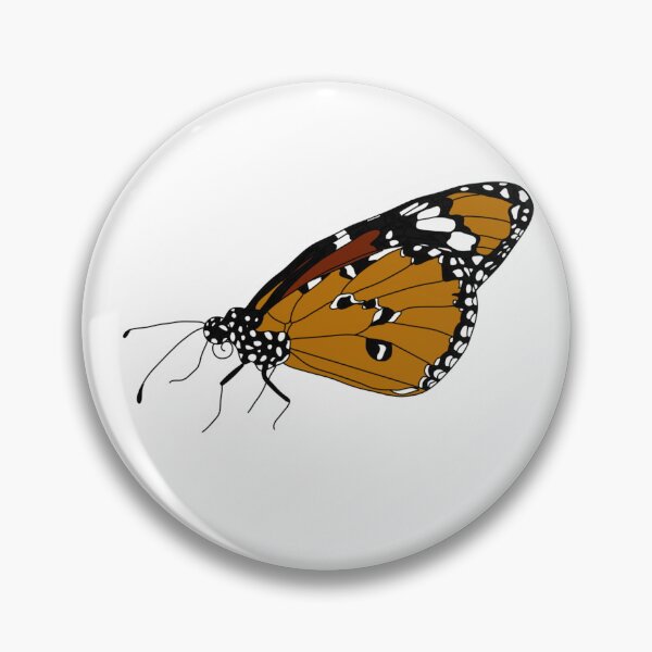 Item preview, Orange Butterfly Drawing designed and sold by Meggie-moos.