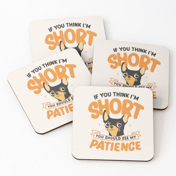 Item preview, Funny Dog Patience Illustration designed and sold by beboplab.