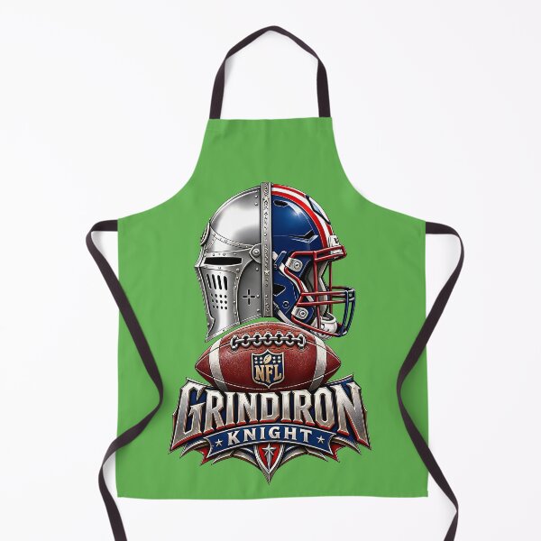Item preview, Grindiron Knight – Medieval Warrior American Football Emblem designed and sold by Abeshinobi.