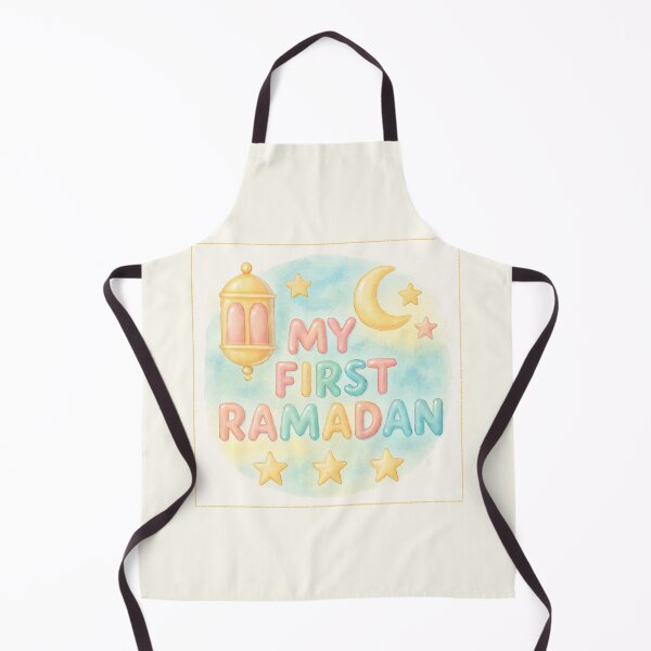 Item preview, My First Ramadan (V.13) – Pastel Islamic Lantern and Crescent Moon Design designed and sold by D-Islamic.