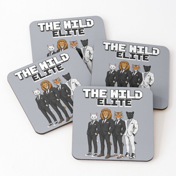Item preview, The Wild Elite – Suited Animal Agents designed and sold by Aimetoi.