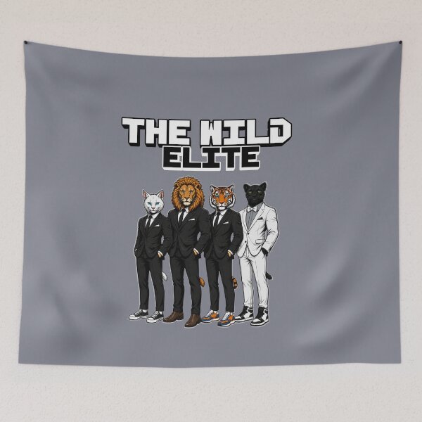 Item preview, The Wild Elite – Suited Animal Agents designed and sold by Aimetoi.