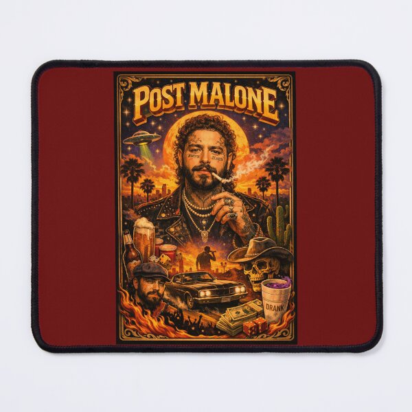 Item preview, Post Malone Poster designed and sold by Halifaxartguy.