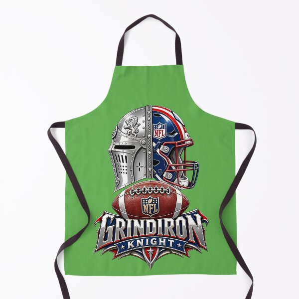 Item preview, Grindiron Knight – Medieval Warrior American Football Emblem designed and sold by Abeshinobi.
