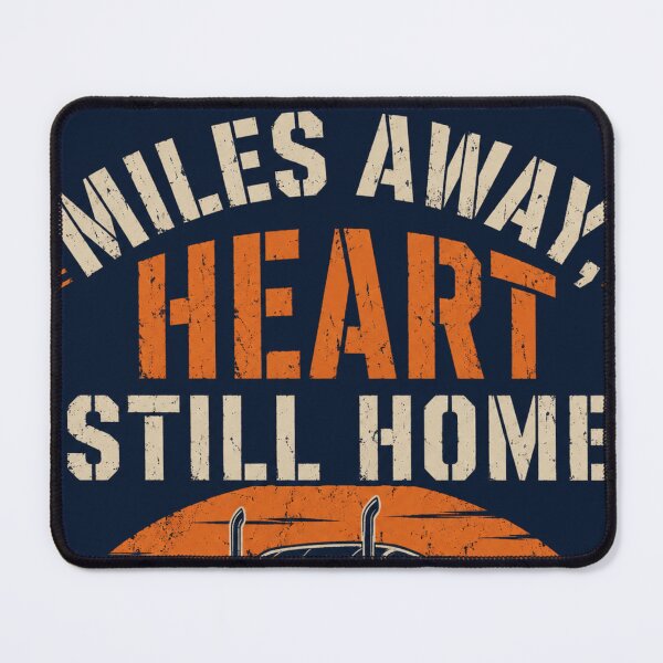 Item preview, Miles Away Heart Still Home Trucker Design designed and sold by Haque Desigens.