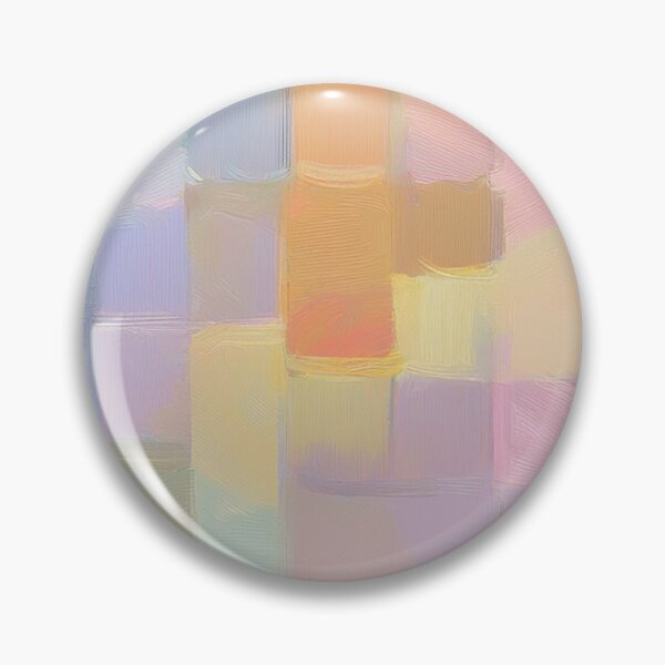 Item preview, Abstract pastel block pattern geometric Modern decor, blush pink and dusty blue minimalist watercolour painting contemporary art decor  designed and sold by navitalidesign.