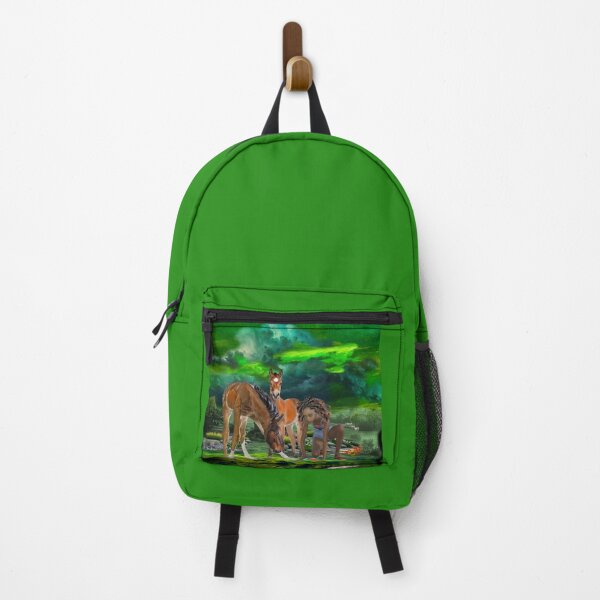Item preview, A Girl, An Apple, and Two Colts designed and sold by Patricia Brown.