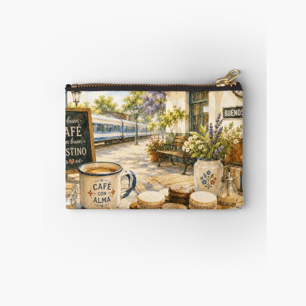 Item preview, Coffee at the Station – Coffee and Croissants | Argentine Flavors designed and sold by Esencia Argentina.