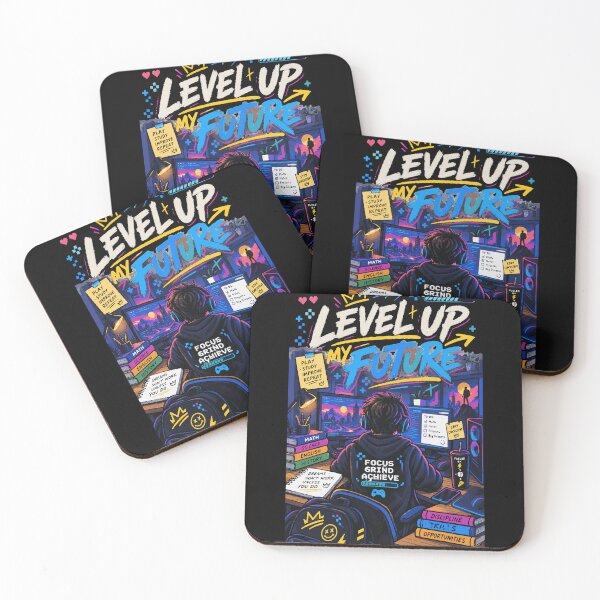 Item preview, Level Up My Future | Gamer Student Study Motivation Design designed and sold by Sunday.Supply.