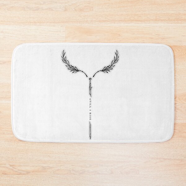 Item preview, Still I Rise Dagger Laurel Wreath Tattoo Style Vector designed and sold by owsam.