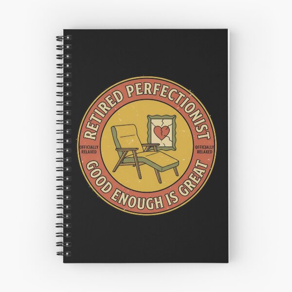 Item preview, Retired Perfectionist Good Enough Vintage Badge designed and sold by DuckOddity.
