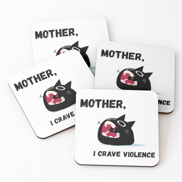 Item preview, MOTHER, I CRAVE VIOLENCE designed and sold by CursedButCute1.