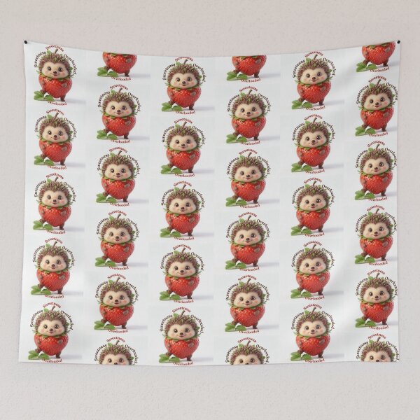 Item preview, Sweetness Overloaded Cute Hedgehog designed and sold by GehanPrints.