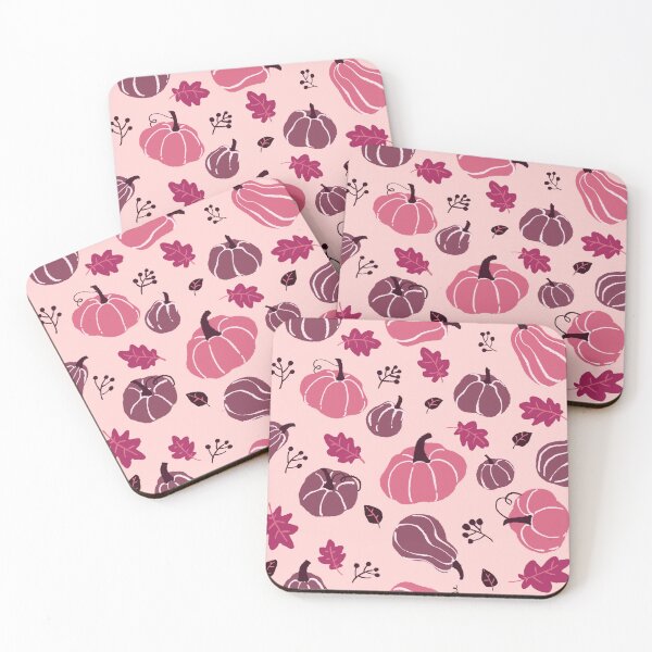 Item preview, Cute Pink Pumpkin Pattern. Cozy Autumn Cottagecore Fall Aesthetic designed and sold by MinimalAnGo.
