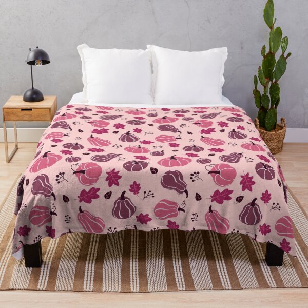 Item preview, Cute Pink Pumpkin Pattern. Cozy Autumn Cottagecore Fall Aesthetic designed and sold by MinimalAnGo.