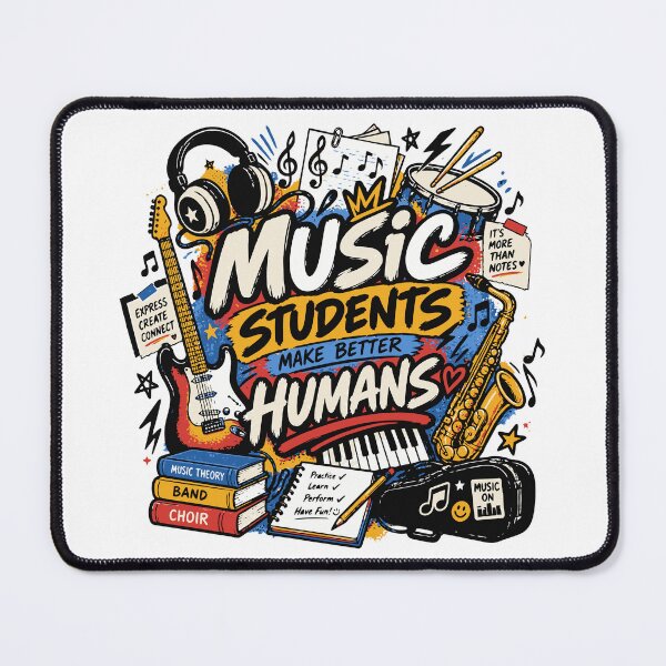 Item preview, Music Students Make Better Humans | School Band Music Design designed and sold by Sunday.Supply.