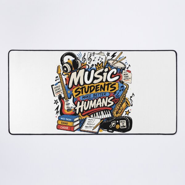 Item preview, Music Students Make Better Humans | School Band Music Design designed and sold by Sunday.Supply.