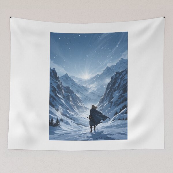 Item preview, Fantasy - Epic Traveler, Fantastic Winter Epic designed and sold by AnimeShin.