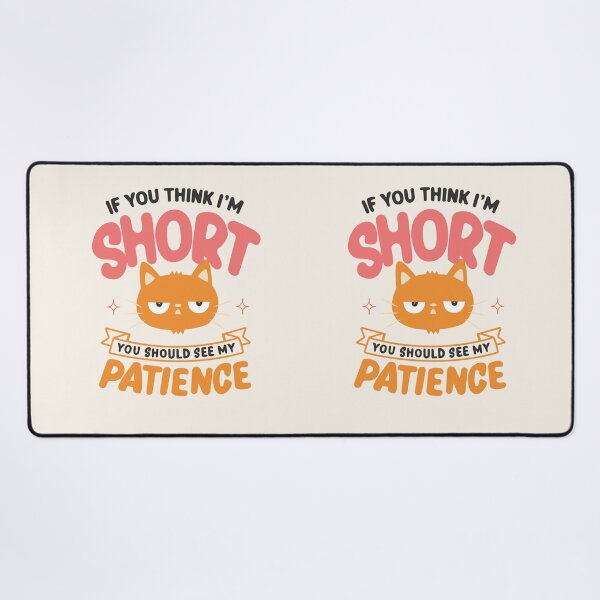 Item preview, Funny Cat Patience Illustration designed and sold by beboplab.