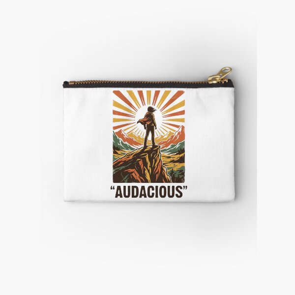 Item preview, Audacious Vintage Adventure Mountain Retro 1970s Travel Poster T-Shirt designed and sold by urbinet.