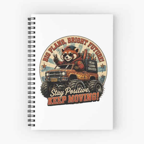 Item preview, El Panda rojo Vuelve al Colegio designed and sold by JonysCreativeDesigns.