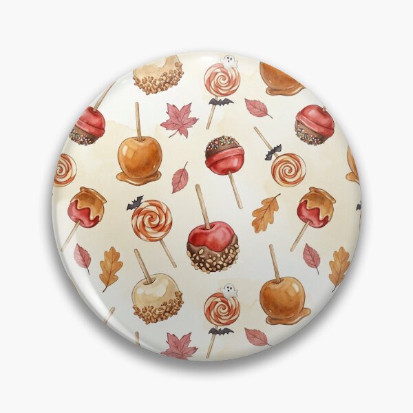 Item preview, Halloween Sweets - Watercolor Seamless Halloween Pattern designed and sold by inkaylindesign.
