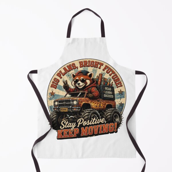 Item preview, El Panda rojo Vuelve al Colegio designed and sold by JonysCreativeDesigns.