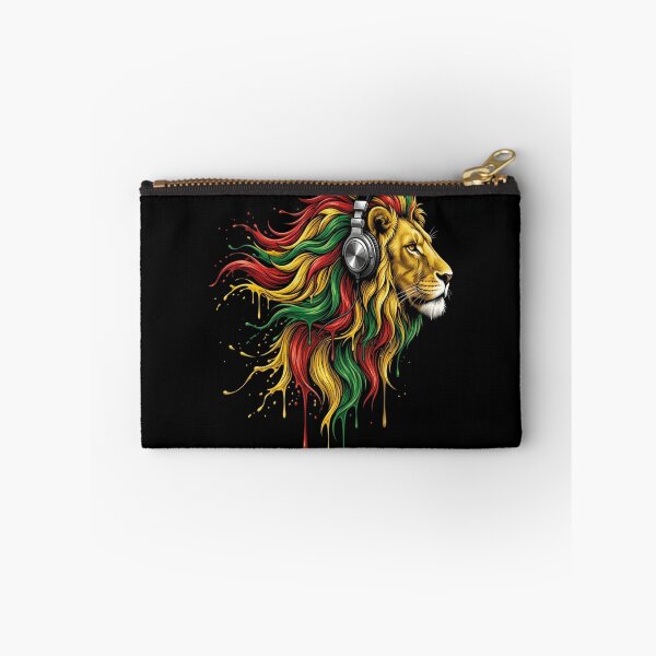 Item preview, Rasta Lion With Headphones designed and sold by RastaColors.