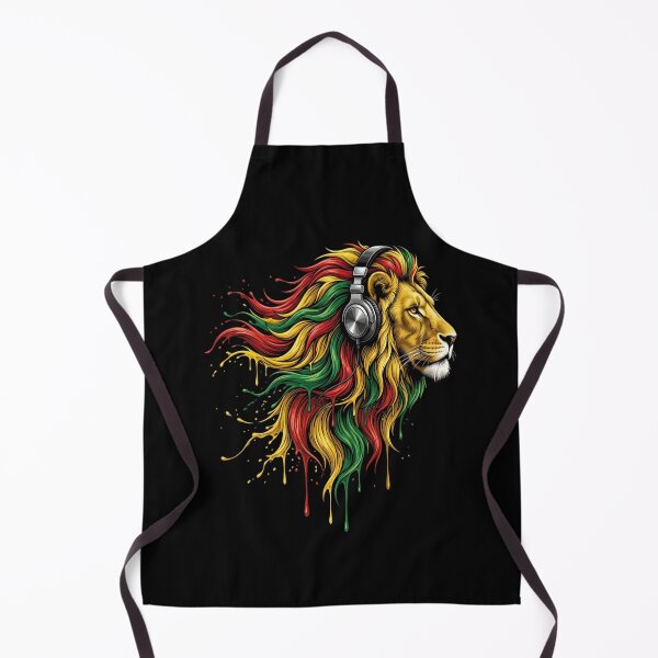 Item preview, Rasta Lion With Headphones designed and sold by RastaColors.