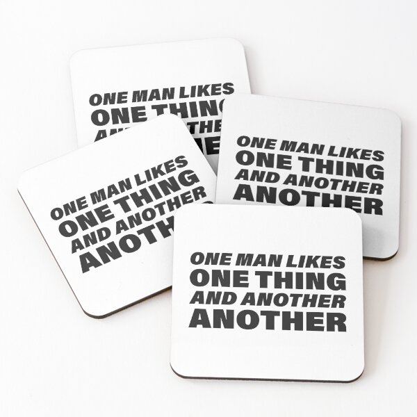 Item preview, One Man Likes One Thing and Another Another — The Odyssey Quote (White Version) designed and sold by LiteraryRelics.