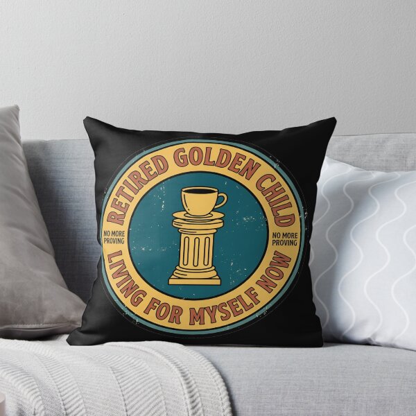 Item preview, Retired Golden Child Living For Myself Vintage Badge designed and sold by DuckOddity.