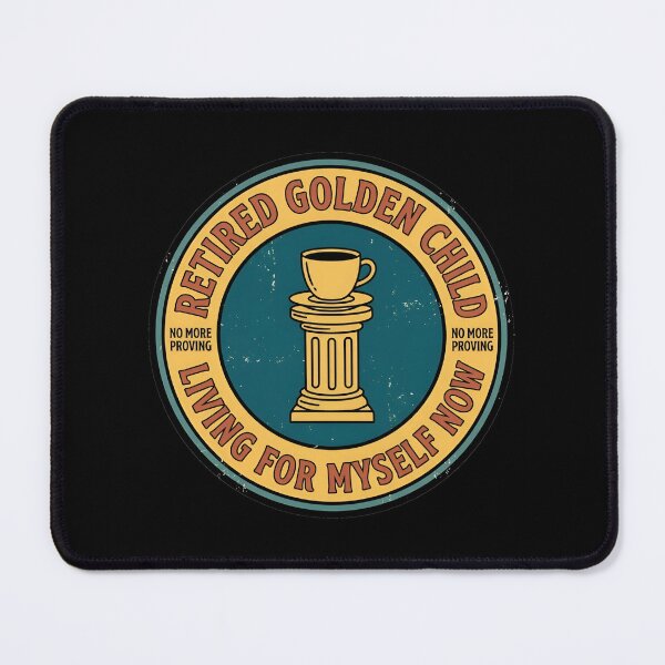 Item preview, Retired Golden Child Living For Myself Vintage Badge designed and sold by DuckOddity.