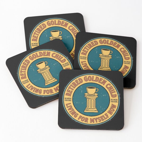 Item preview, Retired Golden Child Living For Myself Vintage Badge designed and sold by DuckOddity.