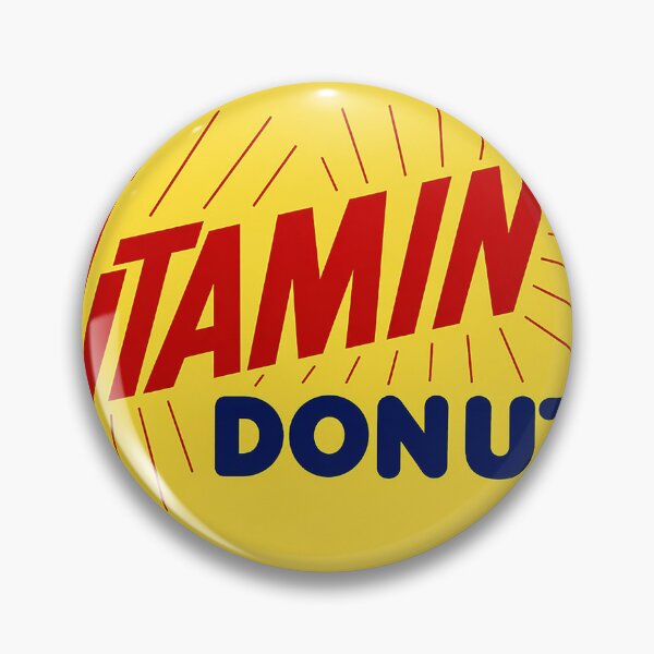 Item preview, A colorful vintage-inspired donut advertisement featuring bold mid-century typography, cheerful retro characters, and a plate of delicious glazed donuts.  designed and sold by PIXEL POP DESIGNS - Beyond the Norm!.